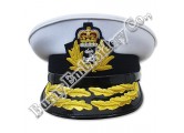 High Quality Officers Embroidered Badge Caps